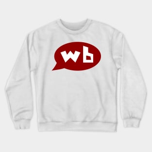 Word Bubble Basic Logo Crewneck Sweatshirt